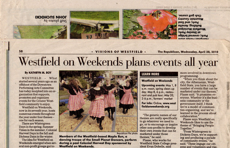 Westfield on Weekends plans events.